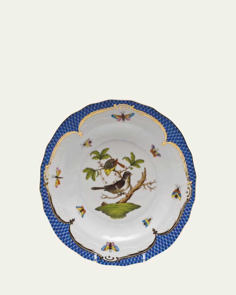 Rothschild Blue Motif 01 Dessert Plate